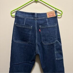 Levi's 724 High Rise Straight Crop Jean with Painters pocket 29